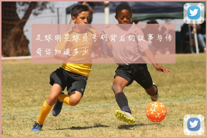 足球明星球员号码背后的故事与传奇你知道多少